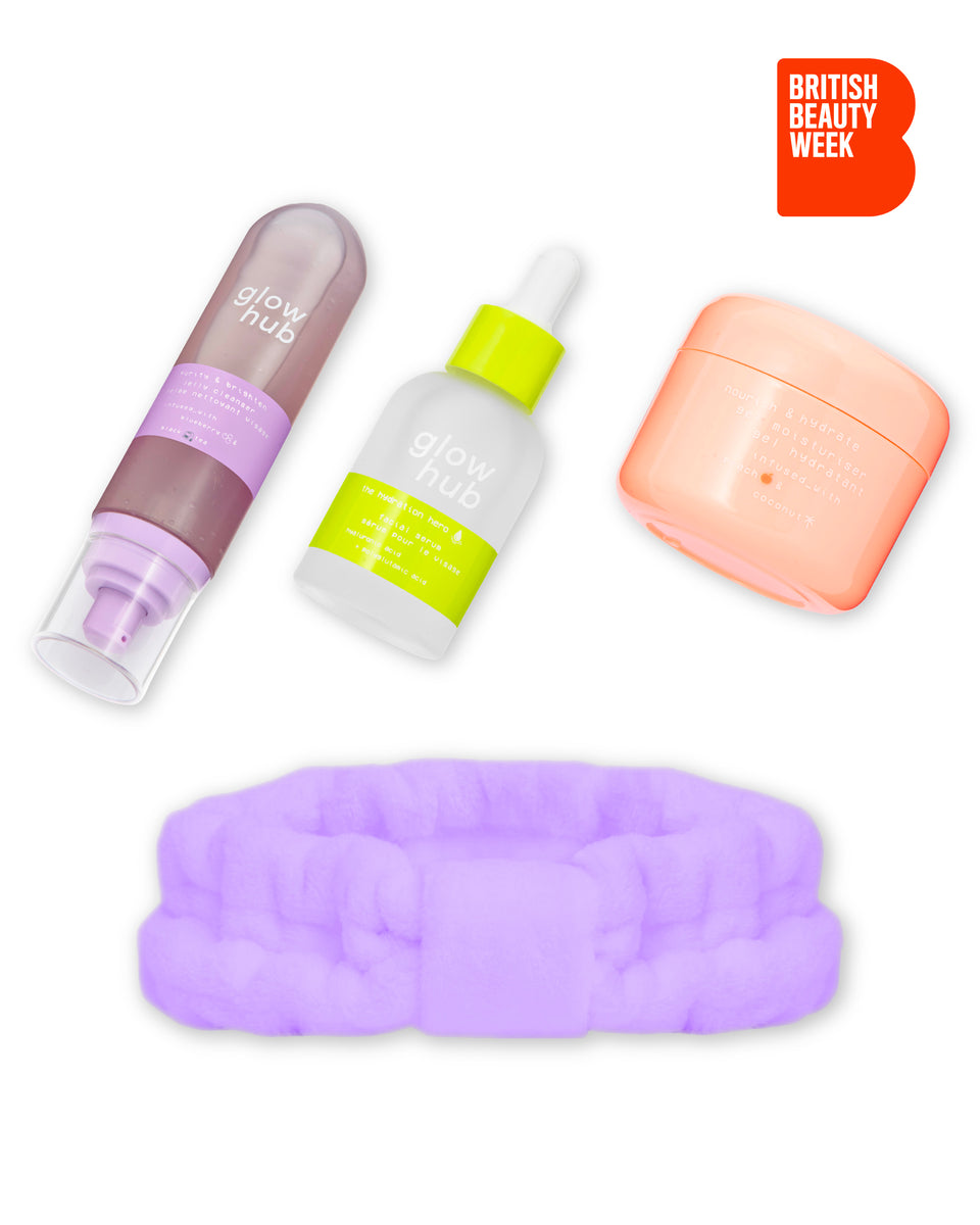 3H HYDRO GLOW美容液 2個セット Hydration Heroes 3 Step Bundle | Skincare for Kids | Glow Hub Beauty