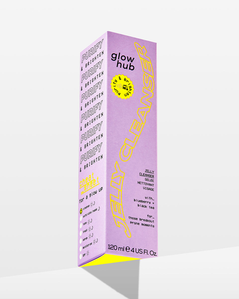 Purify & Brighten Jelly Cleanser 120ml | Vegan | Cruelty Free